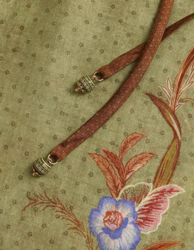 Wide-Leg Seiden-Hose Indra Relaxed