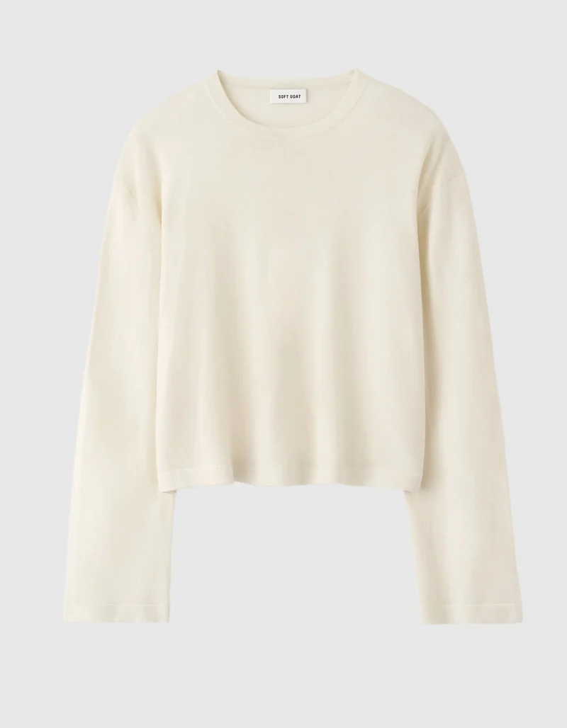 Seiden-Kaschmir-Feinstrickpullover