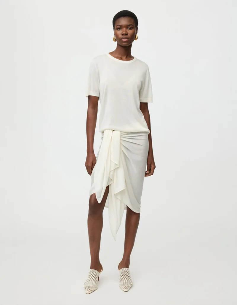 Feinstrick-Shirt Featherlight mit Kaschmiranteil