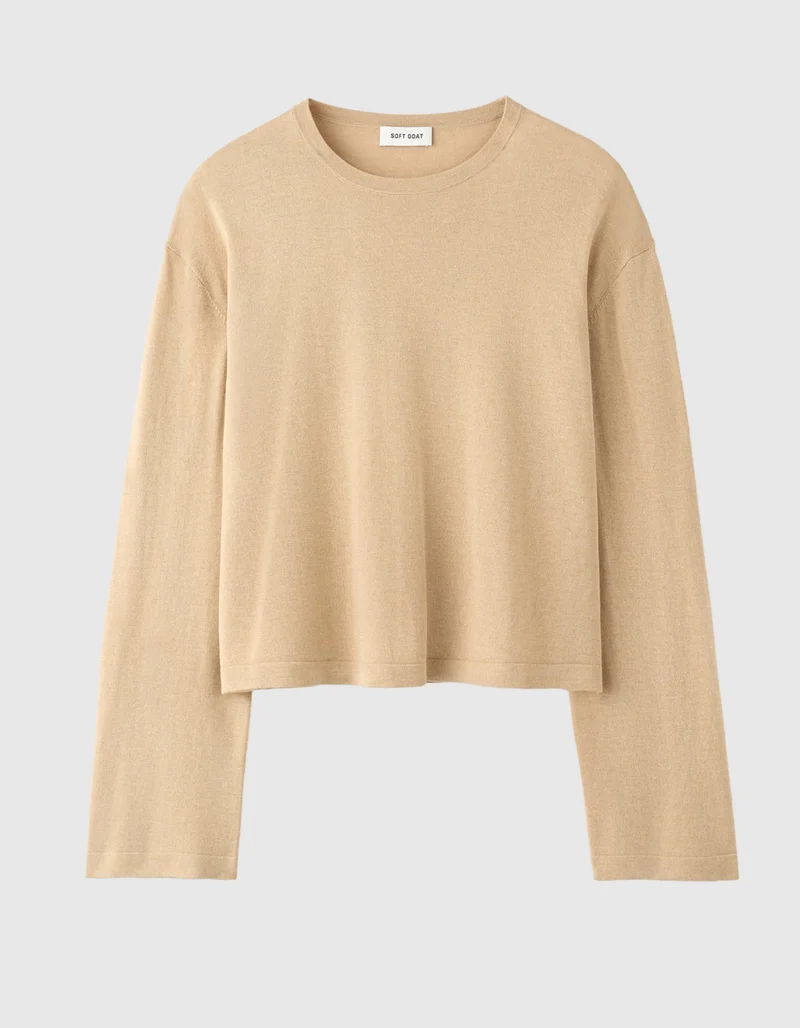 Seiden-Kaschmir-Feinstrickpullover