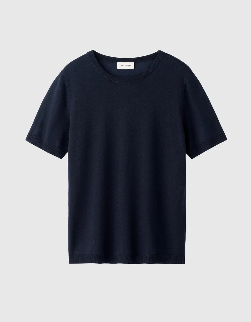 Feinstrick-Shirt Featherlight mit Kaschmiranteil