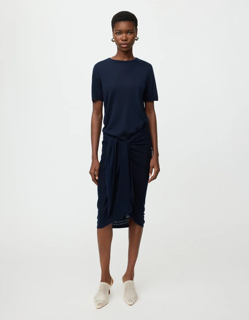 Feinstrick-Shirt Featherlight mit Kaschmiranteil