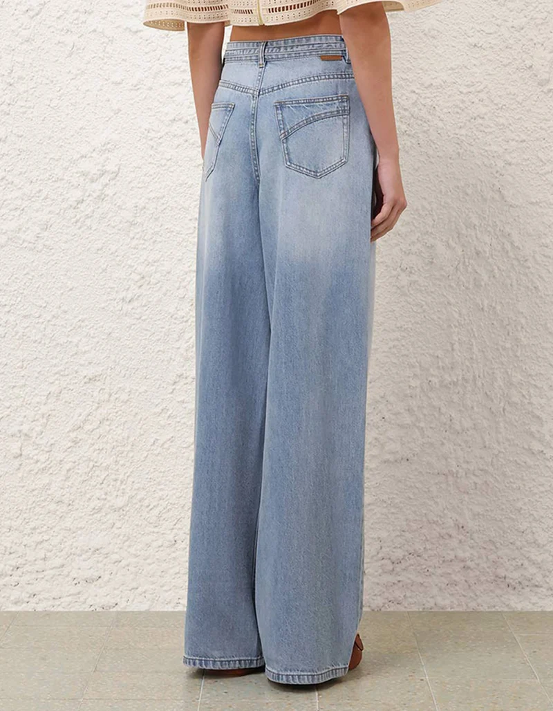 Wide-Leg Jeans Indra Denim Relaxed