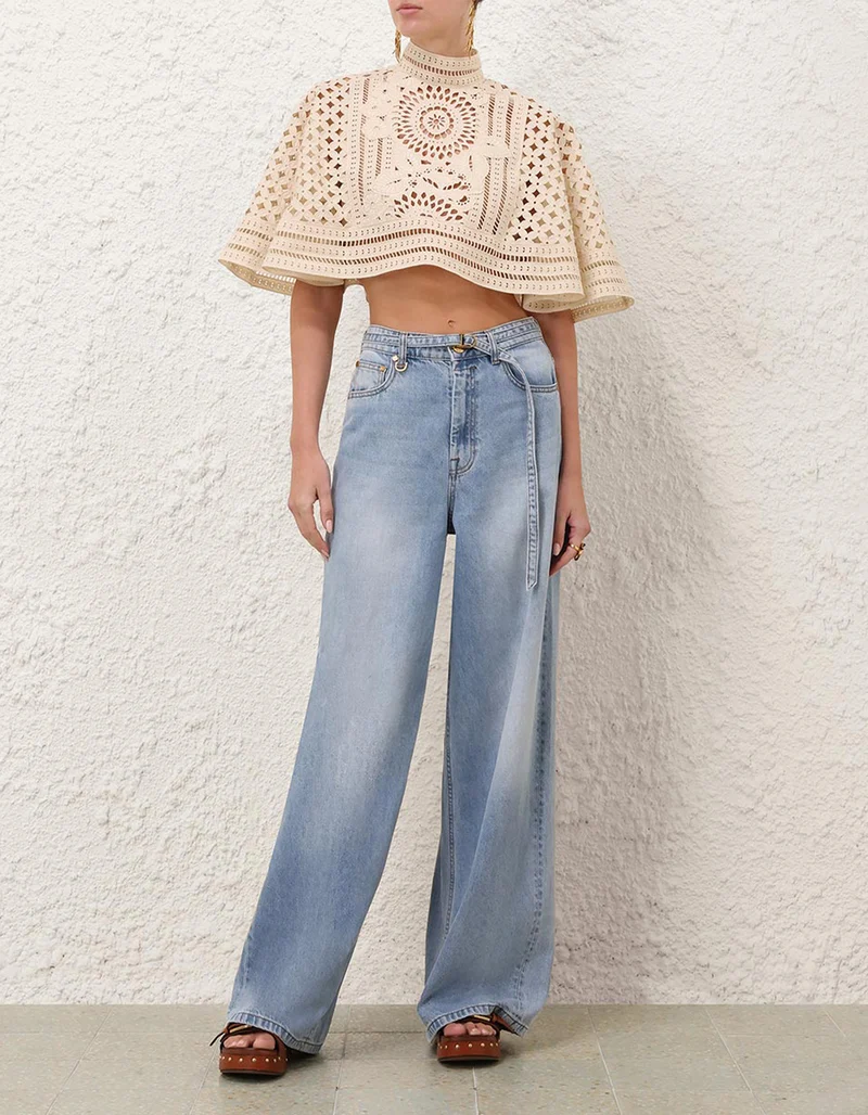 Wide-Leg Jeans Indra Denim Relaxed