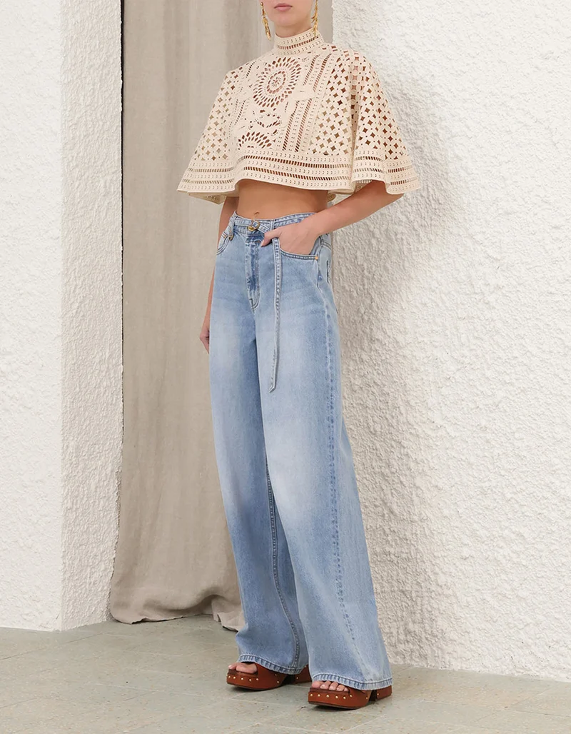 Wide-Leg Jeans Indra Denim Relaxed