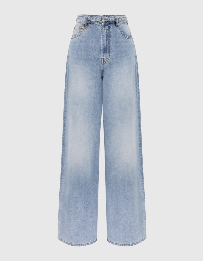 Wide-Leg Jeans Indra Denim Relaxed