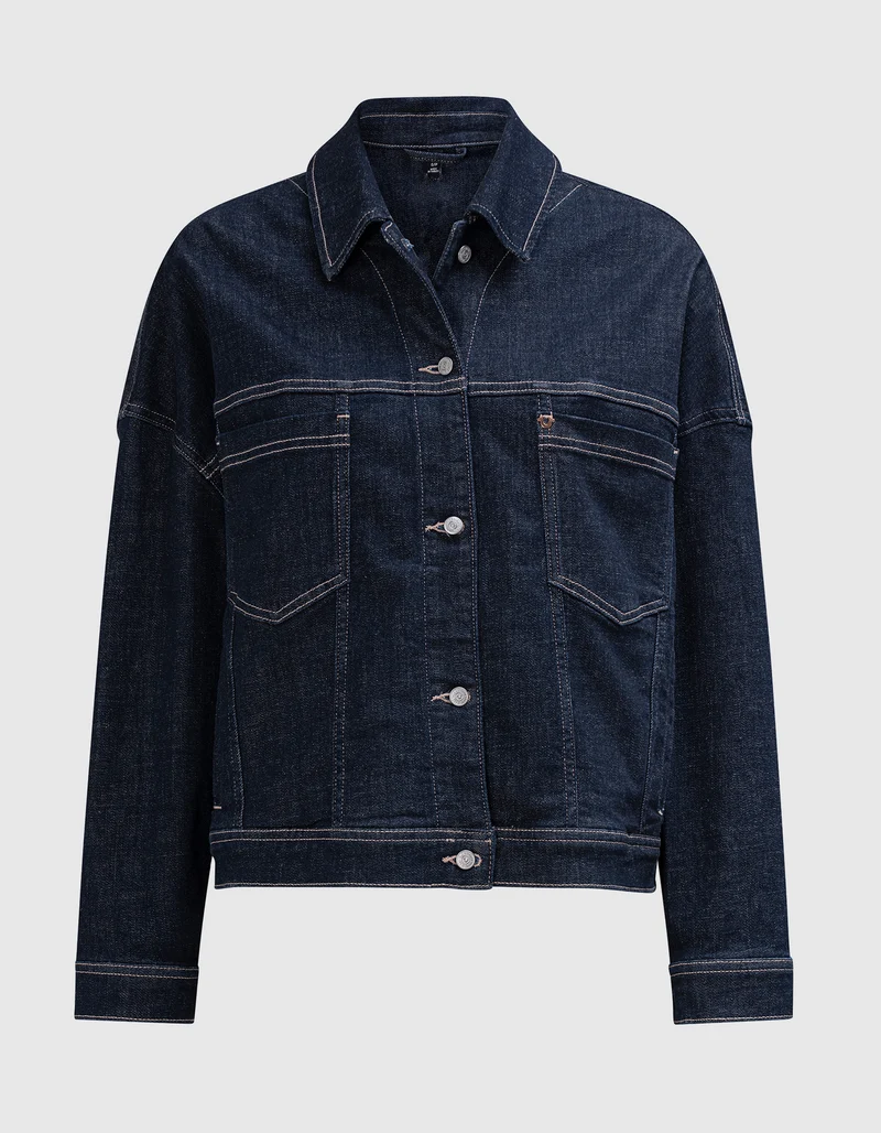 Oversize-Jeansjacke Amber