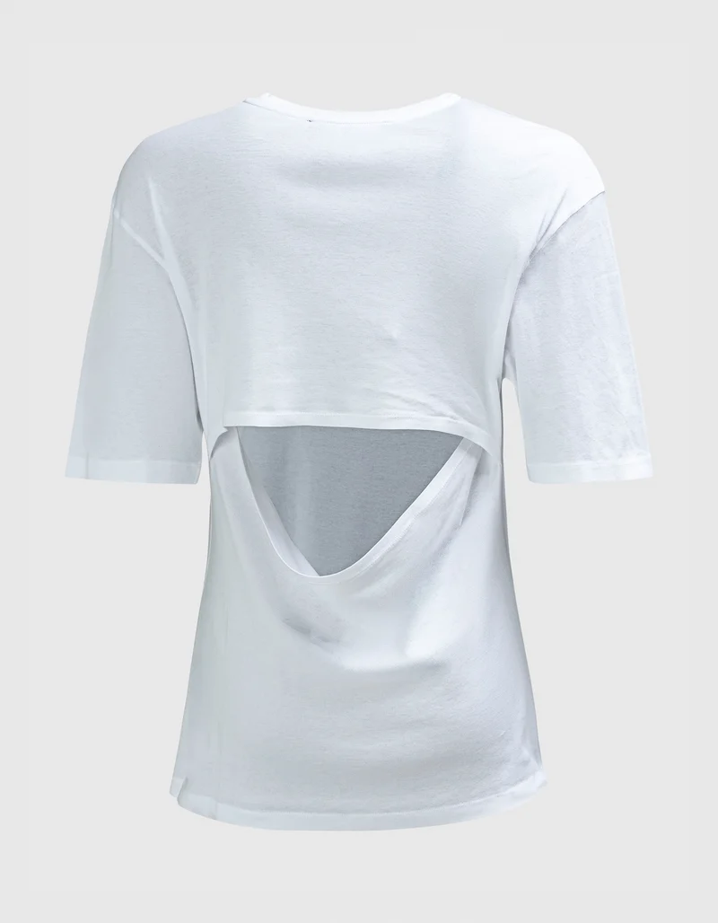 T-Shirt Cardi mit rückseitigen Cut-Out
