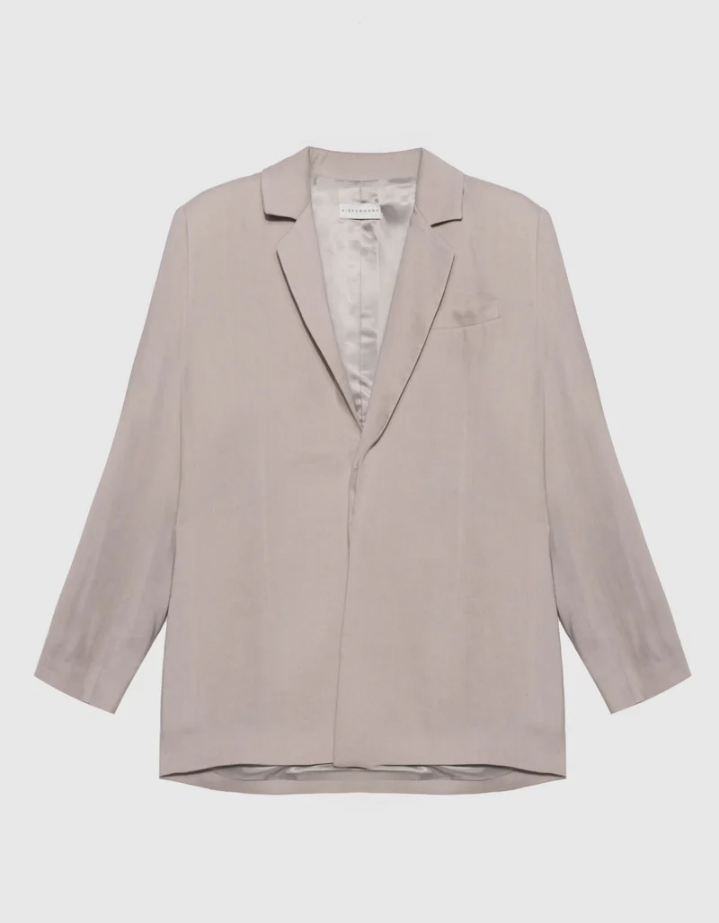 Leinen-Viskose Blazer Karmahala