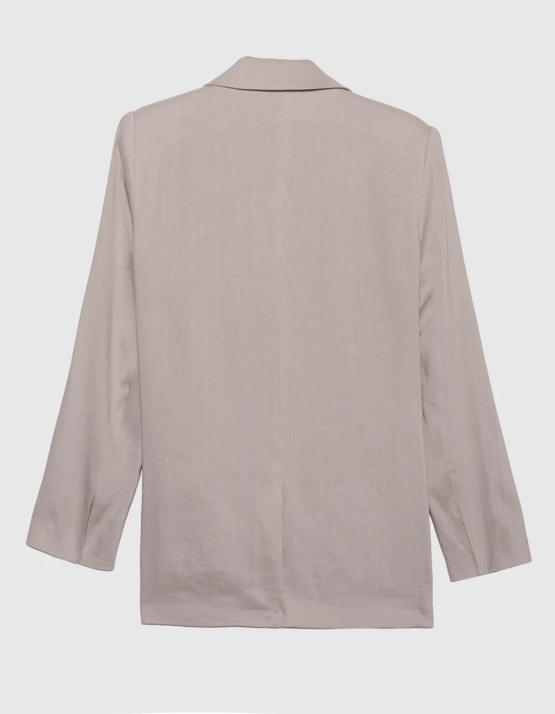 Leinen-Viskose Blazer Karmahala