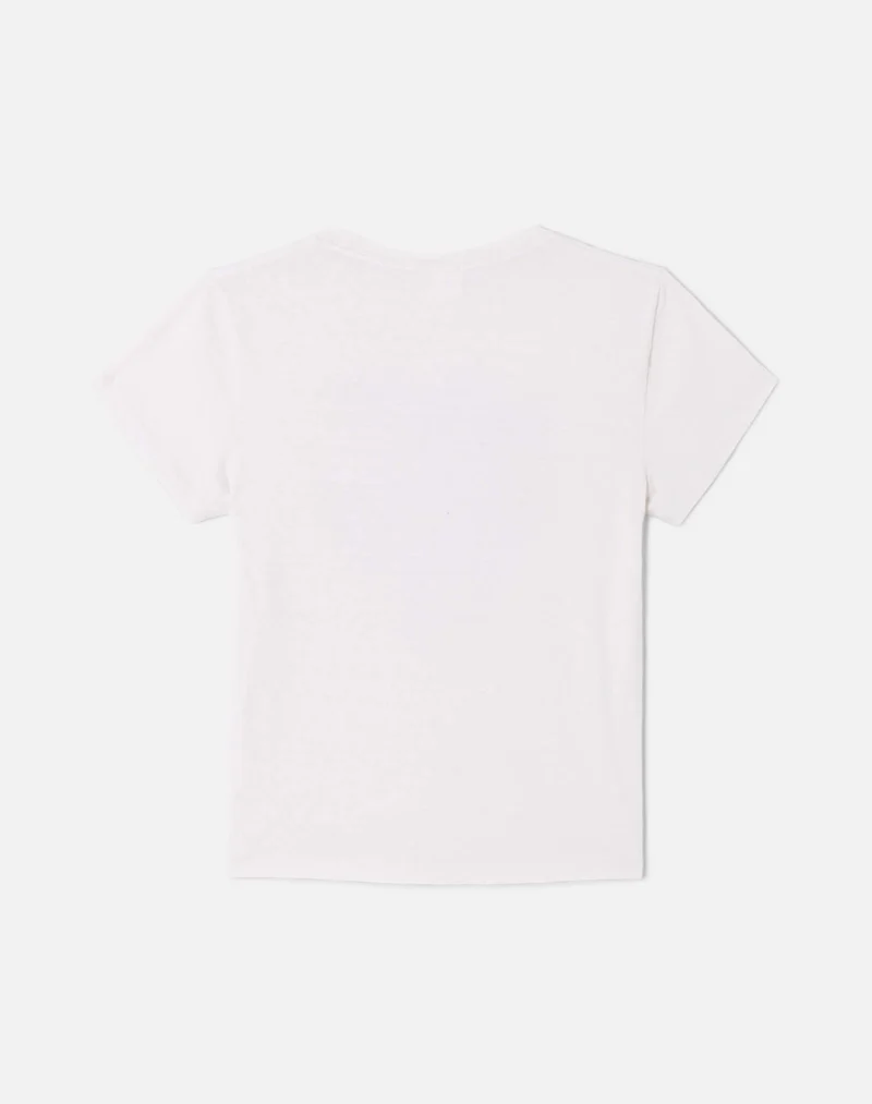 Bedrucktes Boxy-Cut T-Shirt Lucky You