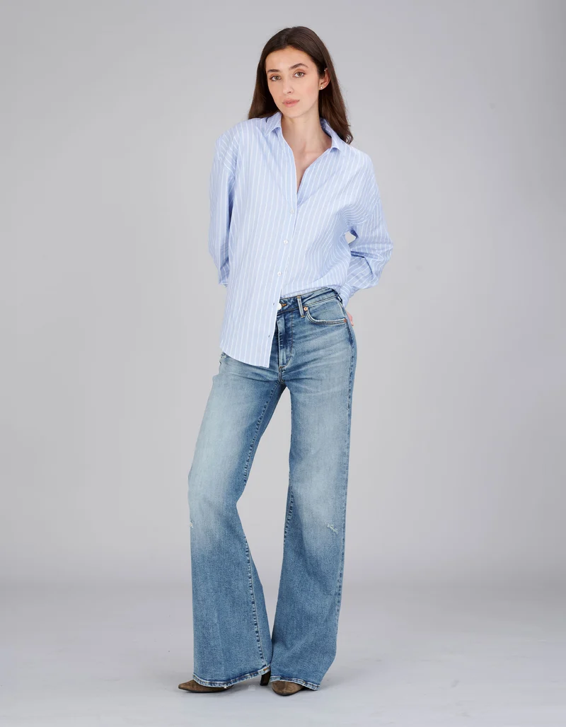 Flare-Leg Jeans Mija