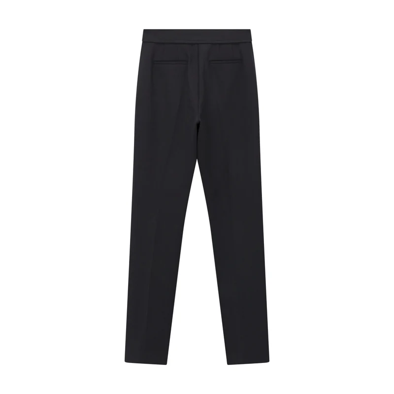 Regular-Fit Hose aus Wolle
