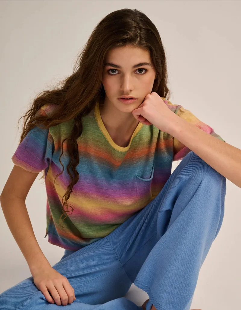 Wide-Leg Strickhose Michelle