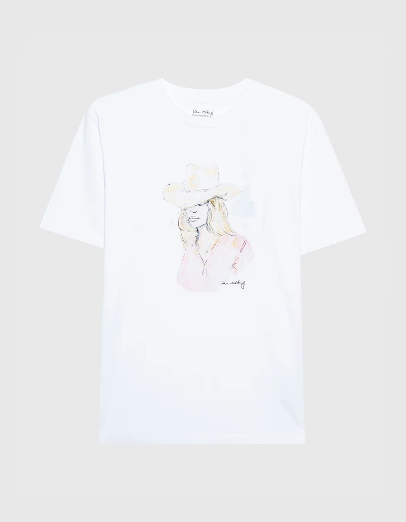 Bedrucktes Oversize T-Shirt Iconic