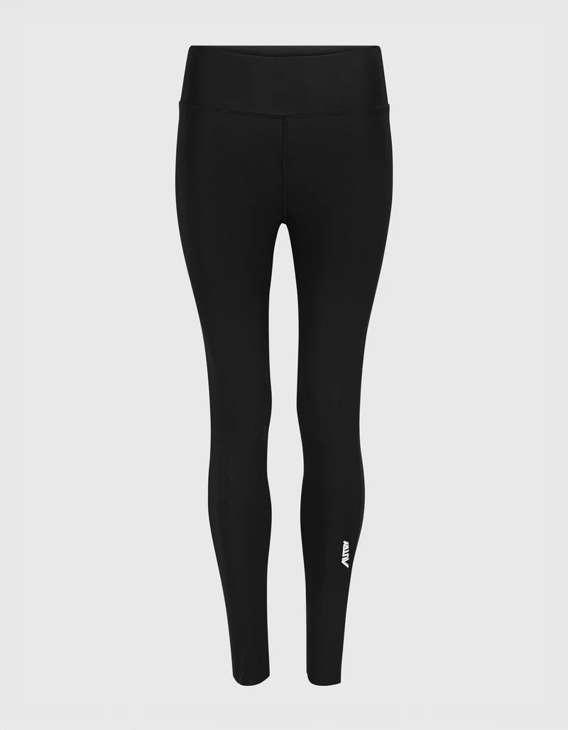 Ankle-Leggings mit Label-Print