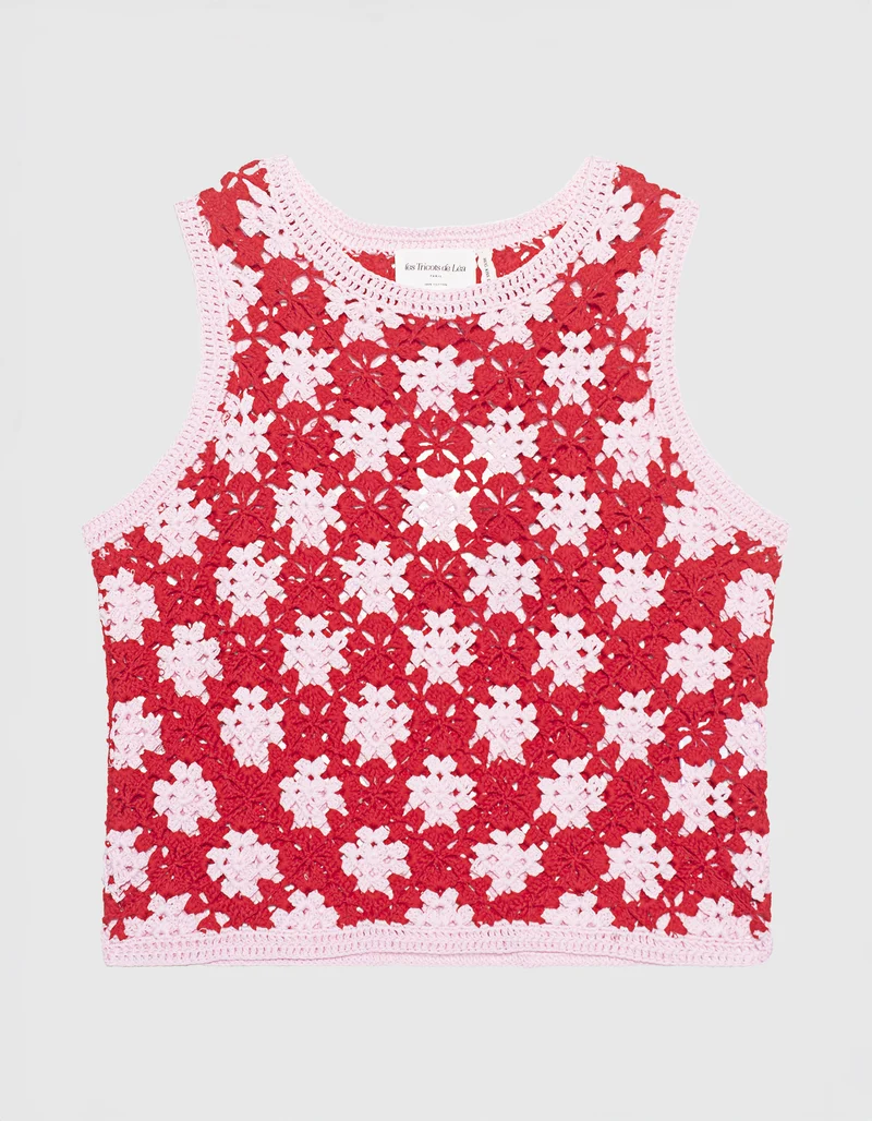 Strick-Pullunder Sugar Pink