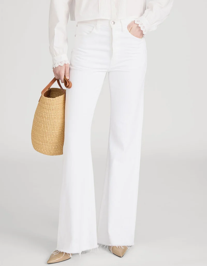 Mid-Rise Relaxed-Flare Jeans The Lax