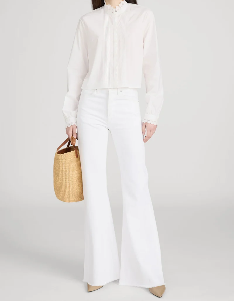 Mid-Rise Relaxed-Flare Jeans The Lax