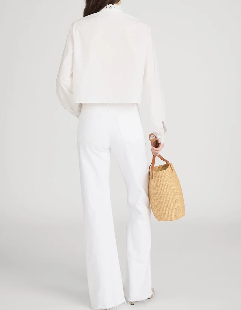 Mid-Rise Relaxed-Flare Jeans The Lax