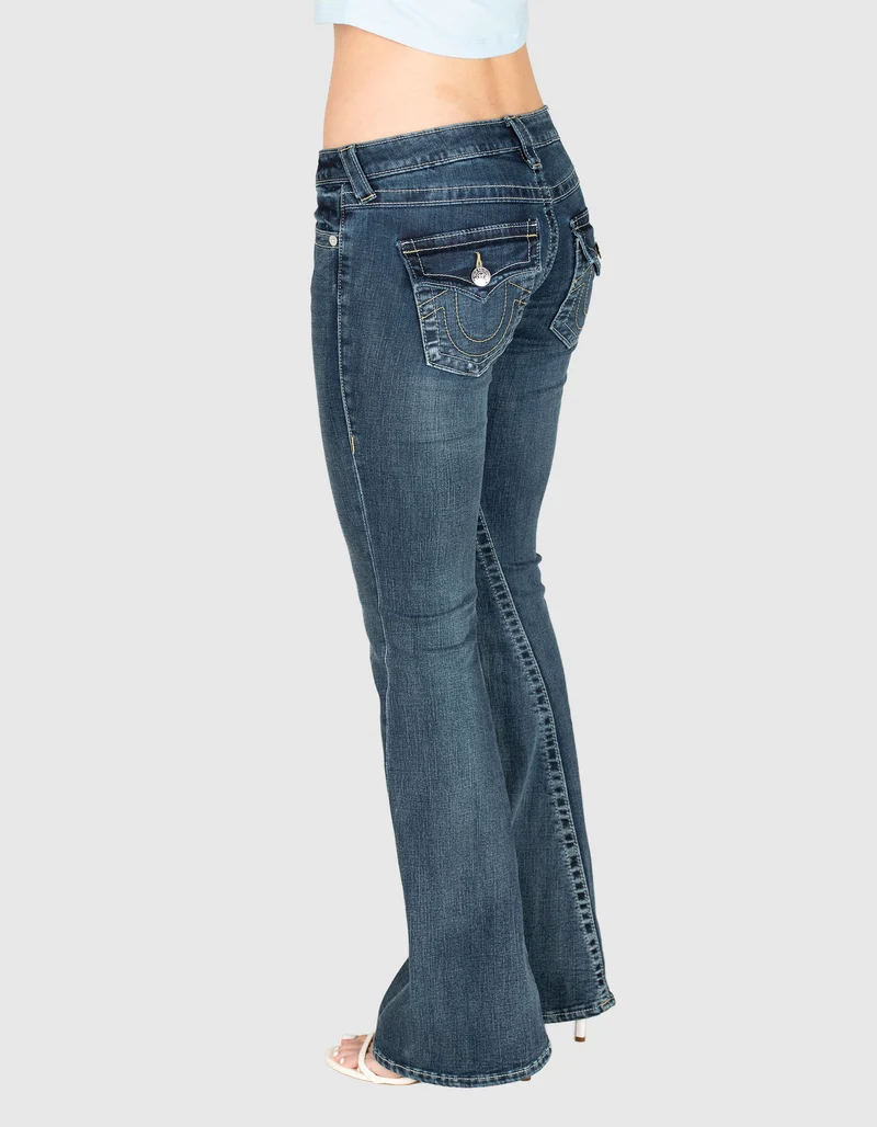 Low-Rise Flare-Leg Jeans Joey