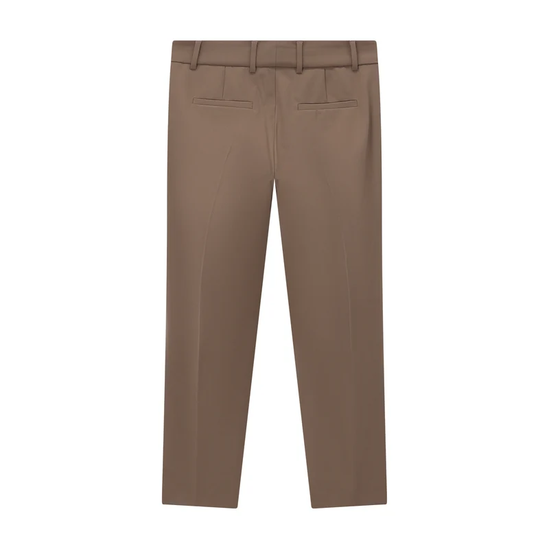 Straight-Fit Hose aus Viskose-Mix