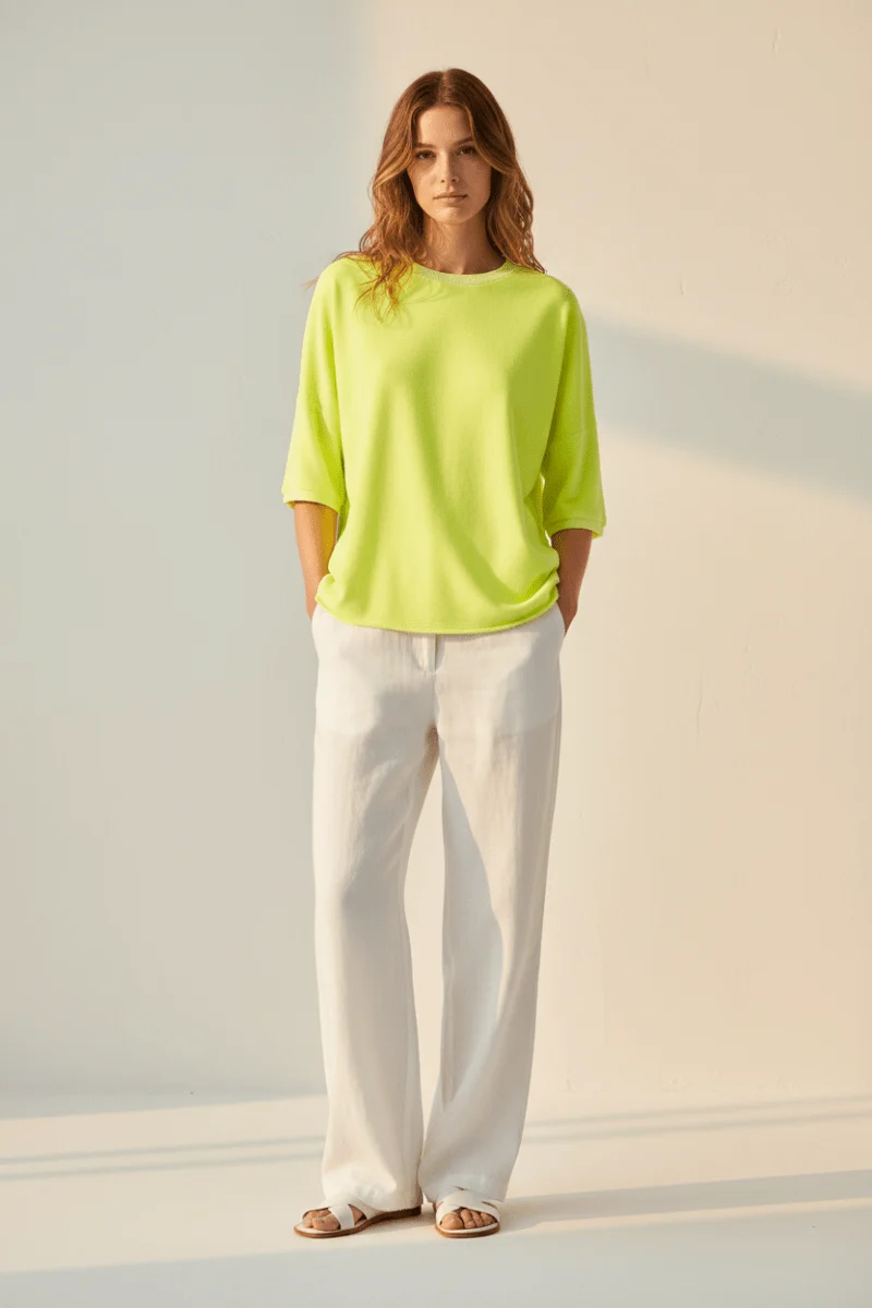 Herrlicher Shortsleeve Neon Yellow
