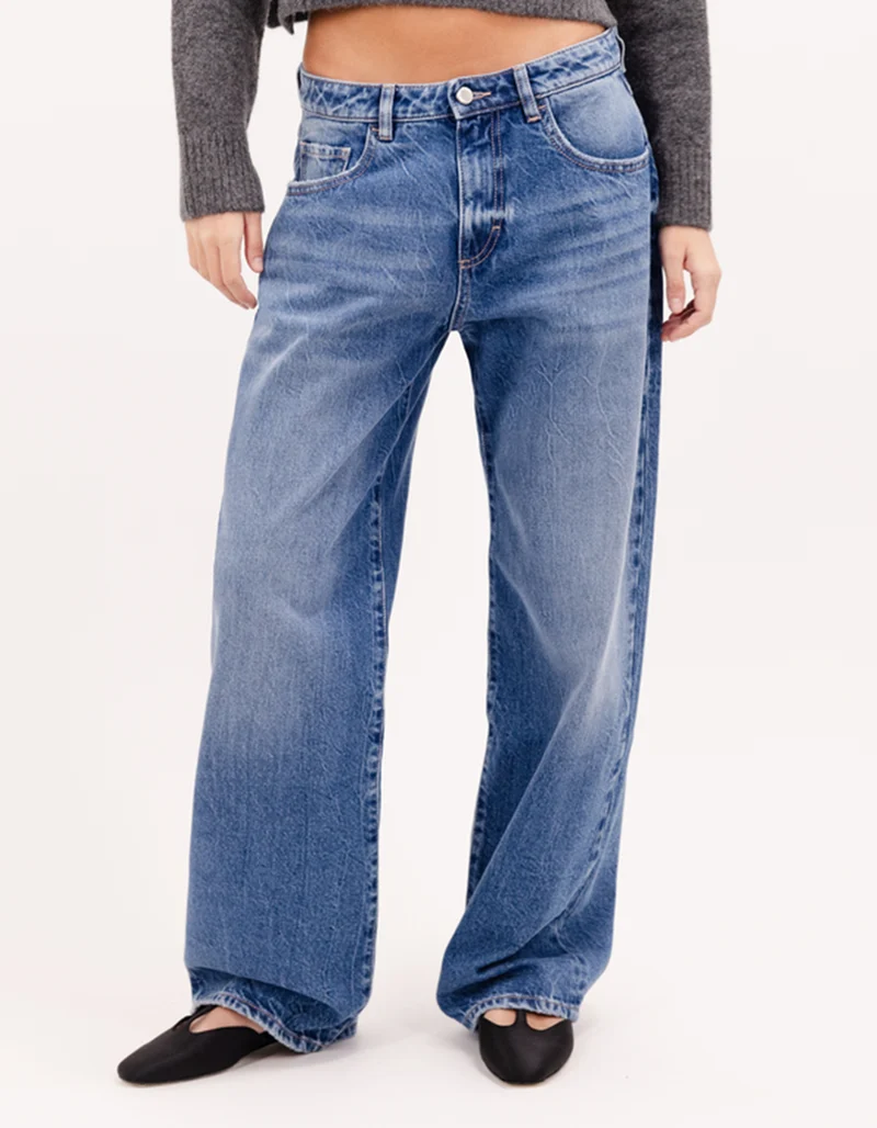 Wide-Leg Jeans Bea