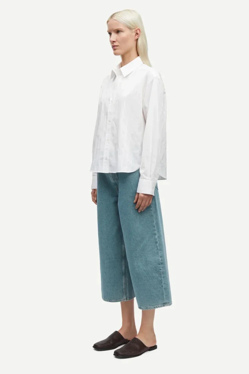 Samsoe Samsoe Bluse Saatrani White