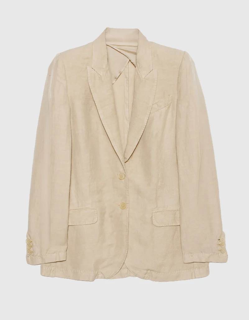 Leinen-Mix-Blazer