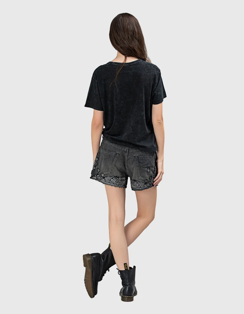 Bedrucktes T-Shirt Boy mit Kaschmir-Anteil