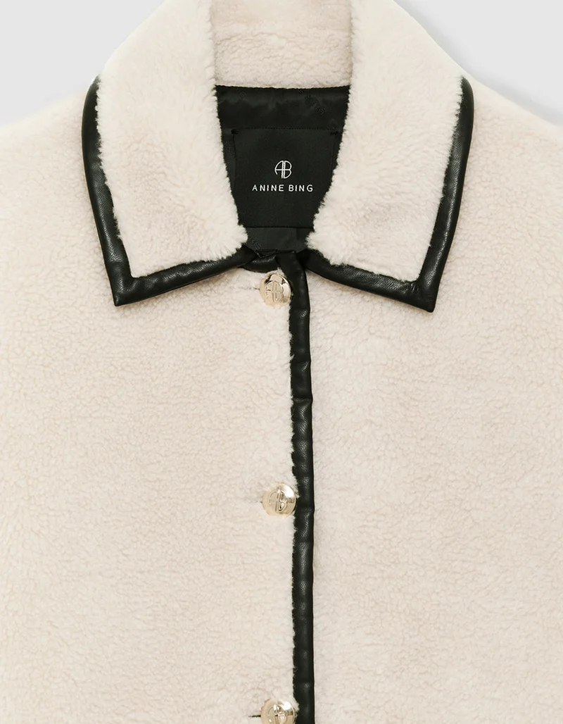Faux-Shearling Jacke Camden