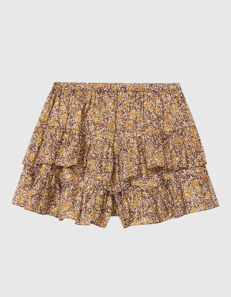 Gemusterter Mini-Skort Jocadia