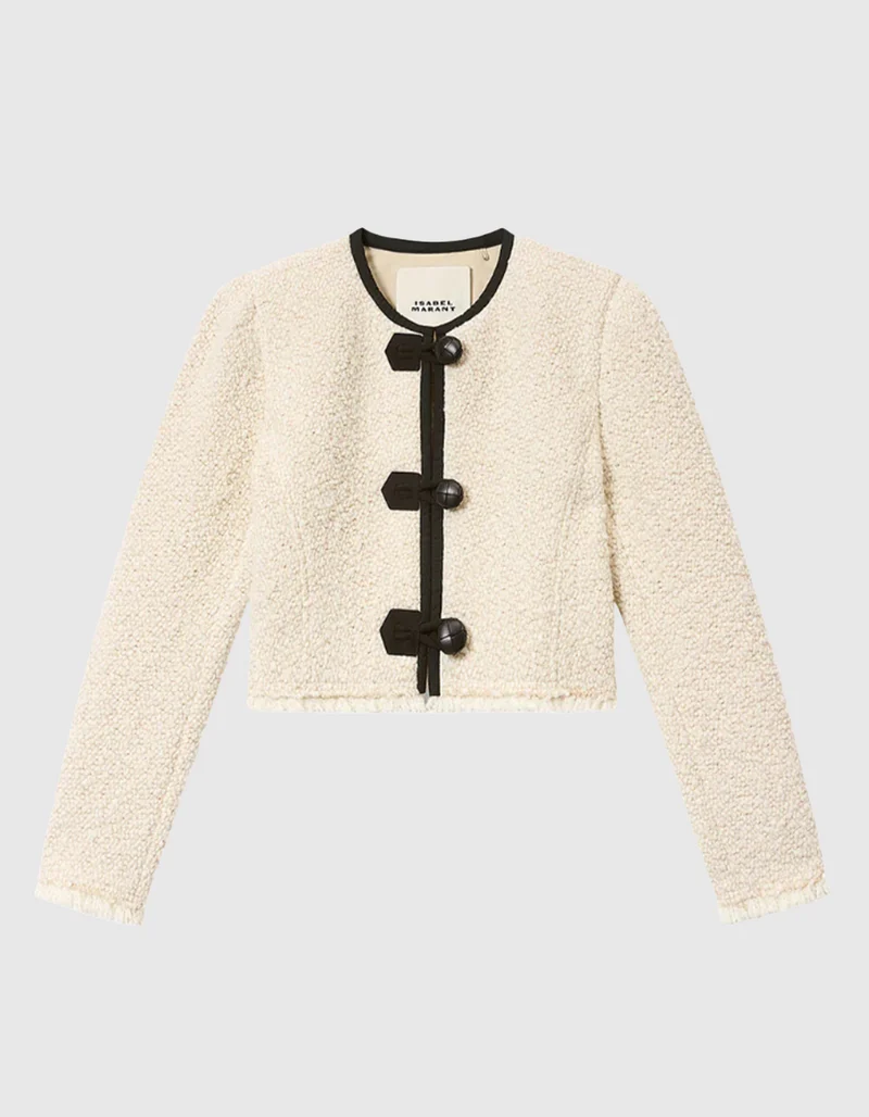Bouclé-Blazer Gradilia