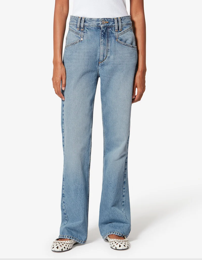 Flared-Leg Jeans Belvia
