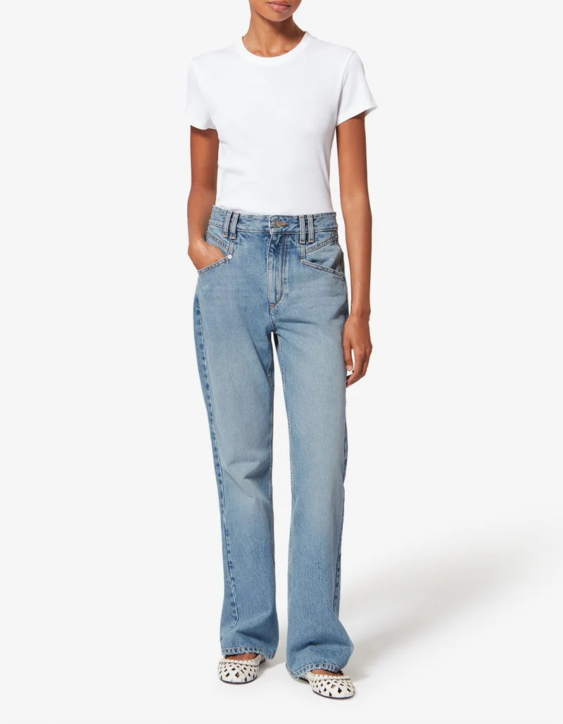 Flared-Leg Jeans Belvia