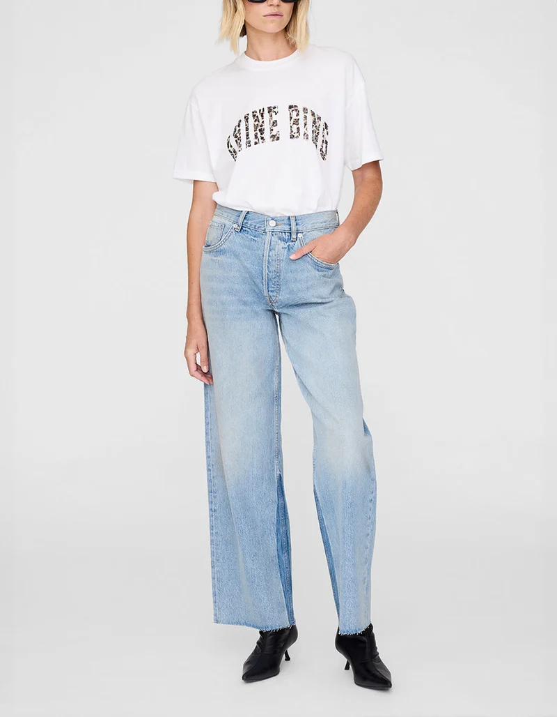Bedrucktes Oversize T-Shirt Walker
