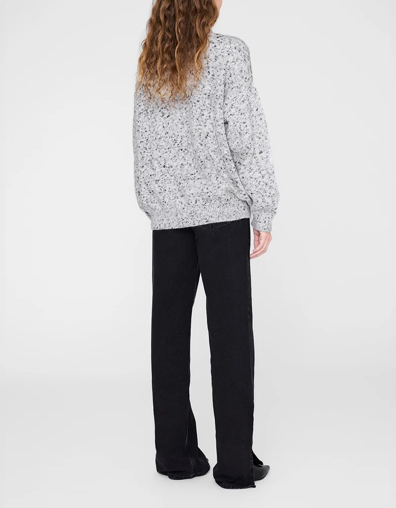 Oversize Strickpullover Sydney mit Label-Wording