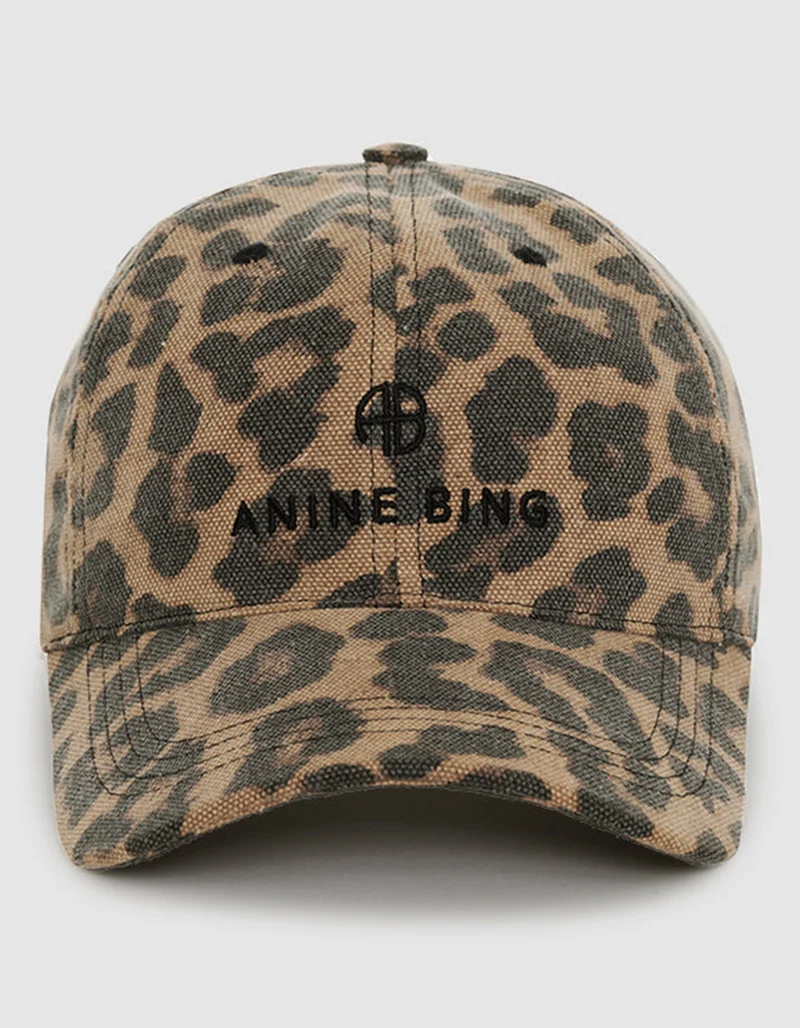 Leo-Cap Jeremy mit Label-Stickerei