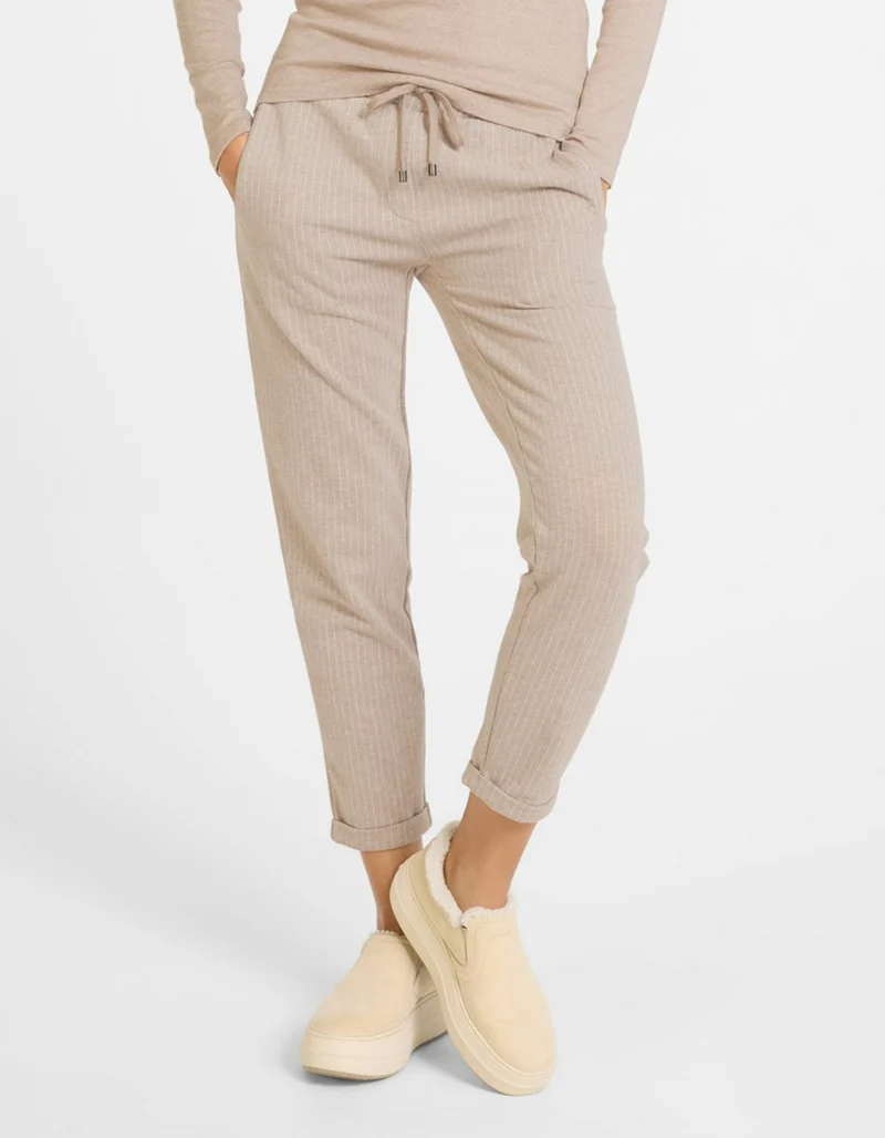 Jogginghose Margie Fleece Pinstripes