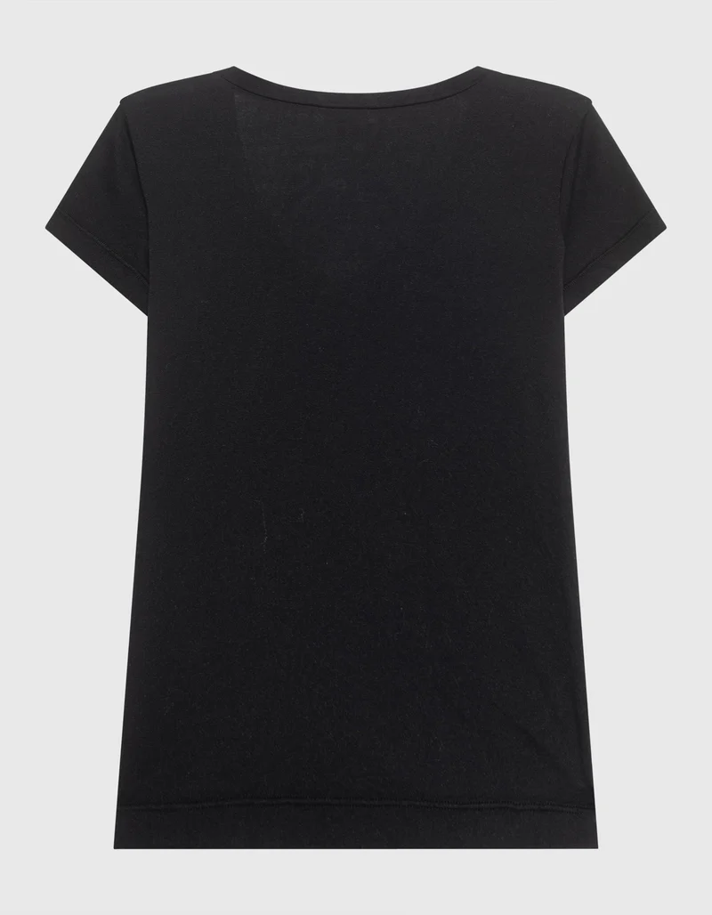 T-Shirt Gauge mit V-Ausschnitt
