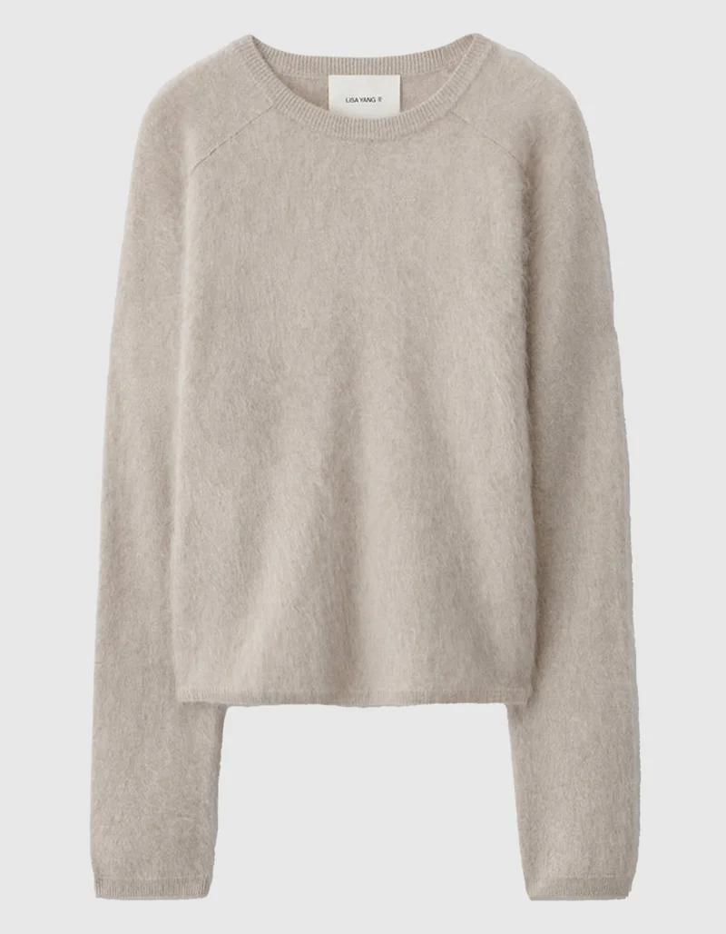 Fuzzy Kaschmir-Pullover Lexia
