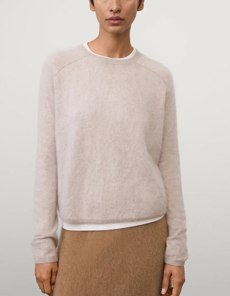 Fuzzy Kaschmir-Pullover Lexia