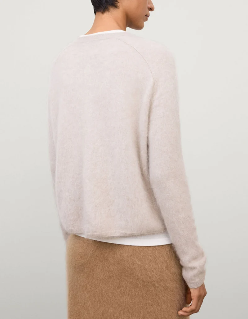Fuzzy Kaschmir-Pullover Lexia