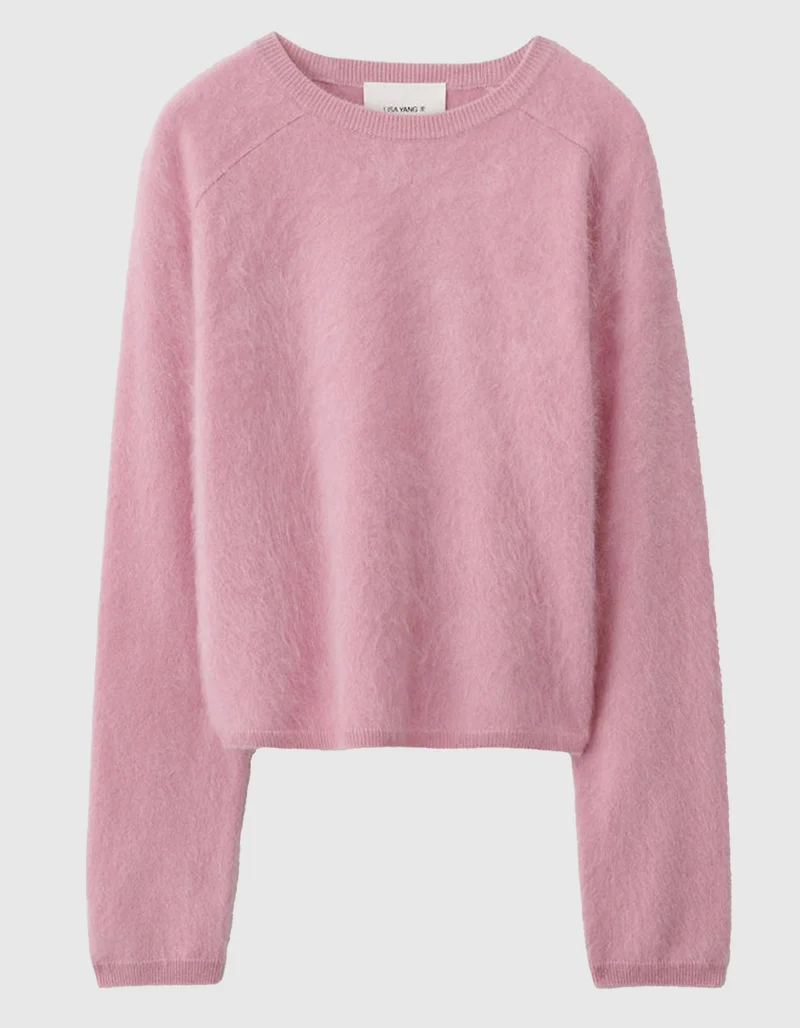 Fuzzy Kaschmir-Pullover Lexia