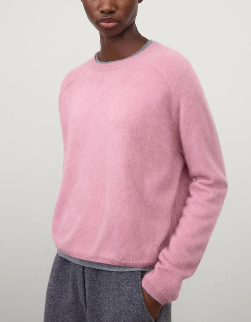 Fuzzy Kaschmir-Pullover Lexia