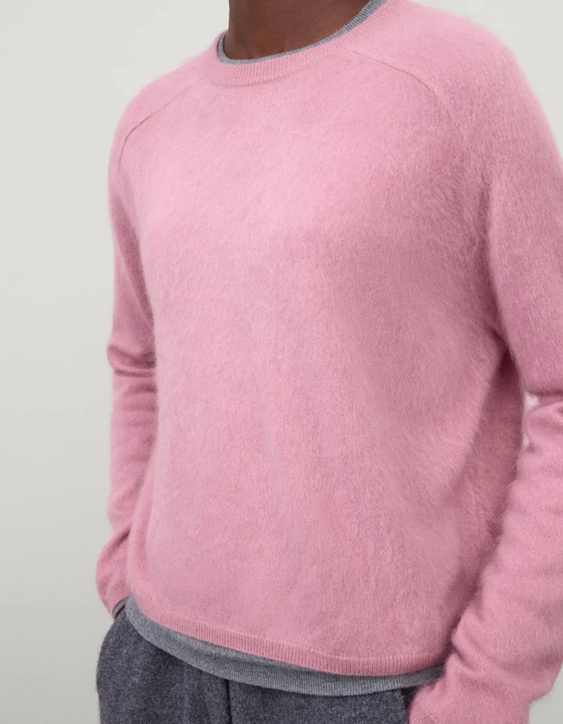 Fuzzy Kaschmir-Pullover Lexia