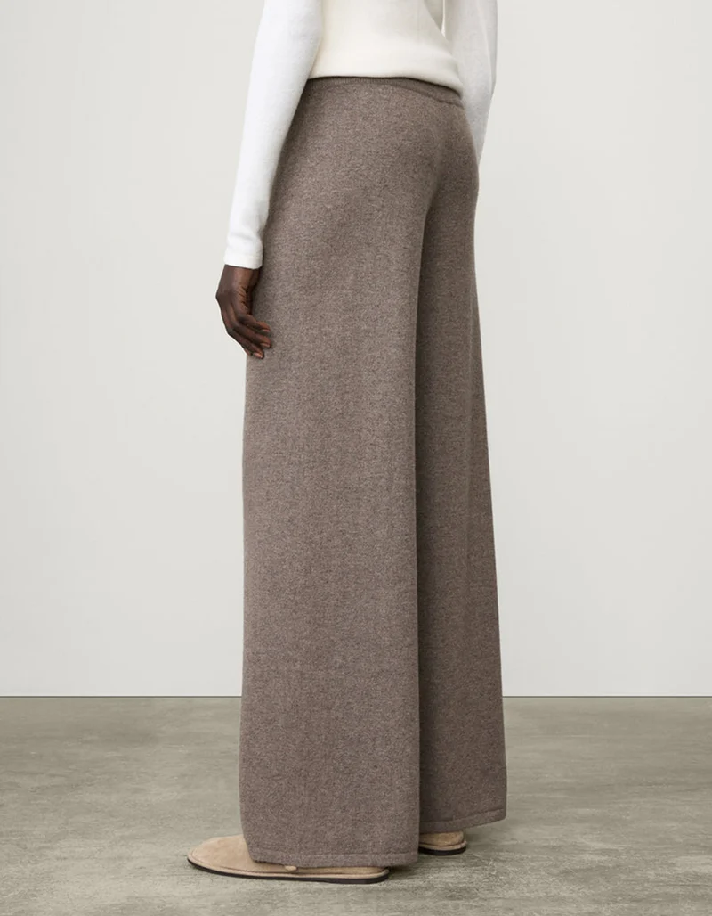 Wide-Leg Kaschmir-Hose Sofi