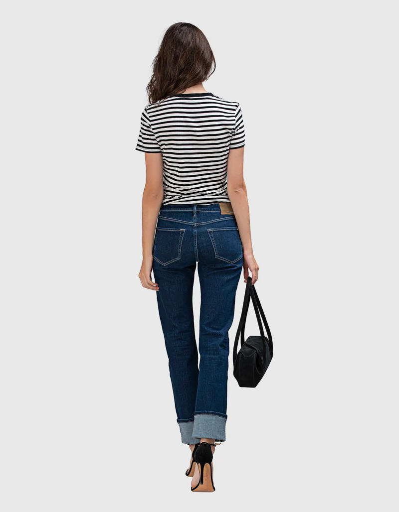 Gestreiftes T-Shirt Lana