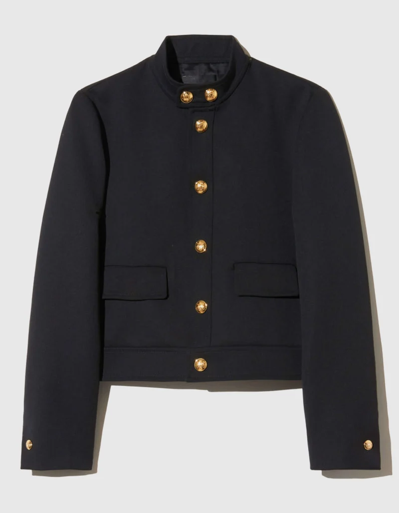 Cropped Woll-Jacke Hadley
